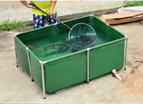 Fish Pond Canvas 2000 Litres 150x 200x70 cm outdoor fish pond - AUPK