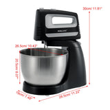 Mixer 400W 3.5L dough or food mixer