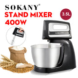 Mixer 400W 3.5L dough or food mixer