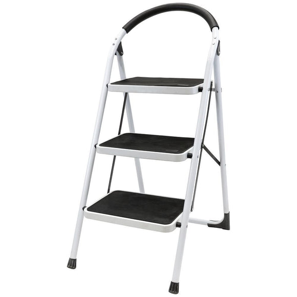 Portable 2 3 4  STEP LADDER MULTI PURPOSE FOR HOUSEHOLD OFFICE FOLDABLE NON SLIP - AUPK