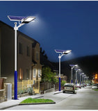 Solar Street or Garden Light with 3 Meter pole 300W solar LED