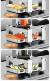 Commercial or Home Vegetable chopper  up to 200 kg per hour chips cutter