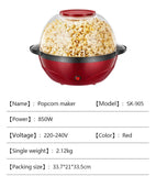 Popcorn Maker Pop Corn Machine  for Home Party 3.6L