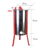 Honey Extractor Manual 4 Frames Stainless Steel - AUPK