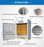 528 Eggs Incubator Commercial Large Scale Metal Poultry eggs Incubator - AUPK