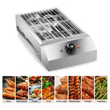 Stainless Steel Smokeless BBQ Grill Countertop Barbecue Oven for Indoor & Outdoor - AUPK