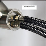 Mixer Tap Hose connector 60 cm Stainless Steel - AUPK