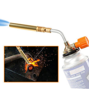 1300° Gas Torch Flame Gun Blowtorch Cooking Soldering  Camping Brass Welding Torch - AUPK